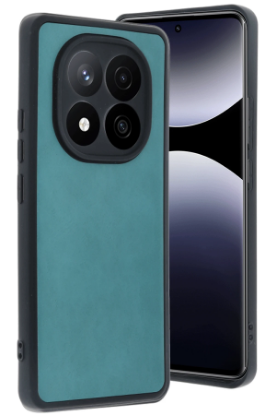 Newface Xiaomi Redmi Note 14 Pro 5G Kılıf Aras Deri Kapak - Açık Yeşil resmi