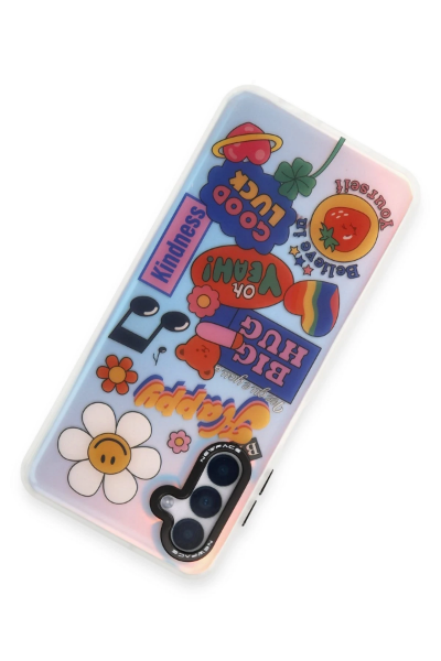 Newface Samsung Galaxy A04S Kılıf Estoril Desenli Kapak - Estoril - 15 resmi