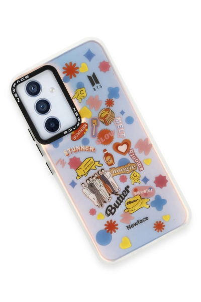Newface Samsung Galaxy A54 5G Kılıf Estoril Desenli Kapak - Estoril - 16 resmi