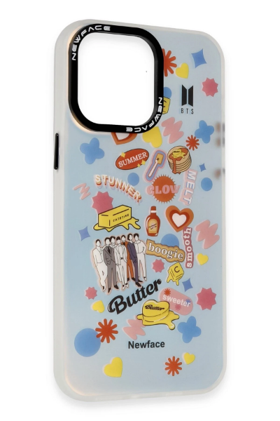 Newface iPhone 13 Pro Max Kılıf Estoril Desenli Kapak - Estoril - 16 resmi