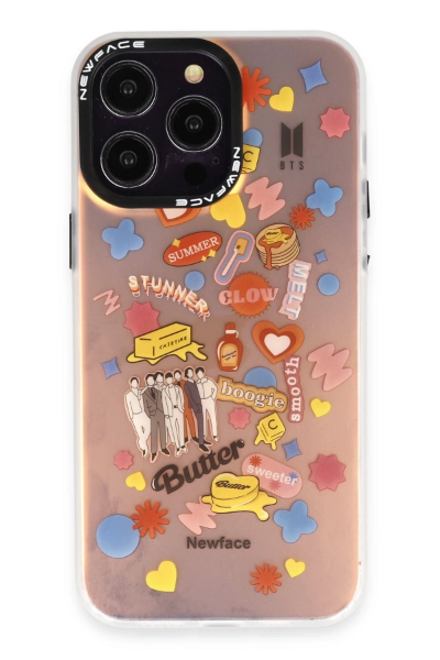 Newface iPhone 13 Pro Max Kılıf Estoril Desenli Kapak - Estoril - 16 resmi