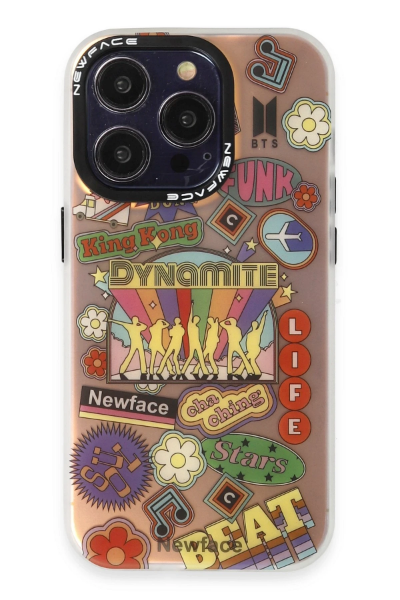 Newface iPhone 13 Pro Max Kılıf Estoril Desenli Kapak - Estoril - 14 resmi