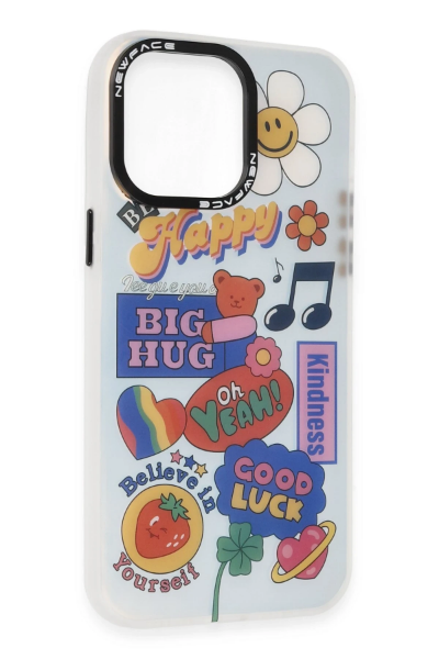 Newface iPhone 13 Pro Max Kılıf Estoril Desenli Kapak - Estoril - 15 resmi