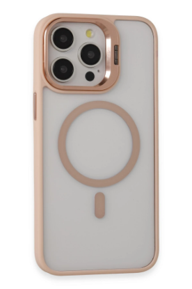 Joko iPhone 14 Pro Max Kılıf Roblox Lens Magsafe Standlı Kapak - Pudra resmi