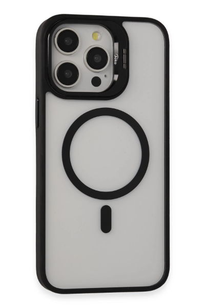 Joko iPhone 15 Pro Kılıf Roblox Lens Magsafe Standlı Kapak - Siyah resmi