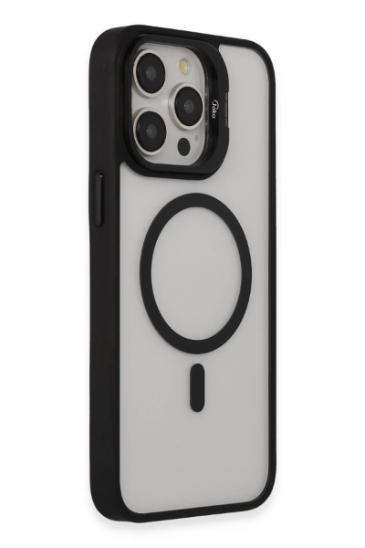 Joko iPhone 15 Pro Kılıf Roblox Lens Magsafe Standlı Kapak - Siyah resmi