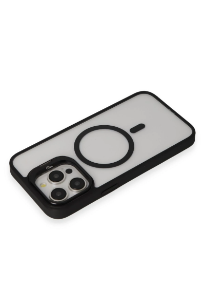 Joko iPhone 15 Pro Kılıf Roblox Lens Magsafe Standlı Kapak - Siyah resmi