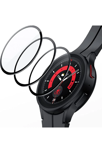 Newface Watch 5 Pro 45mm Polymer Nano Ekran Koruyucu - Şeffaf resmi
