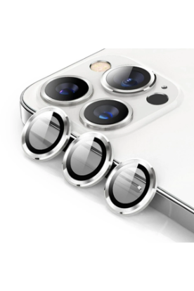 Newface iPhone 12 Pro Max Valdez Metal Kamera Lens - Gümüş resmi
