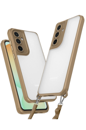 Newface Samsung Galaxy A56 Kılıf Penta Silikon Kılıf - Çöl Titanyum resmi