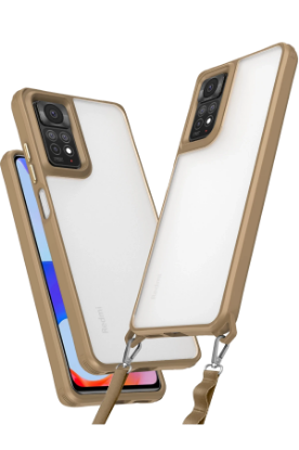 Newface Xiaomi Redmi Note 11 Pro Kılıf Penta Silikon Kılıf - Çöl Titanyum resmi