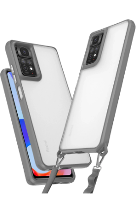 Newface Xiaomi Redmi Note 11 Pro Kılıf Penta Silikon Kılıf - Titan Gri resmi