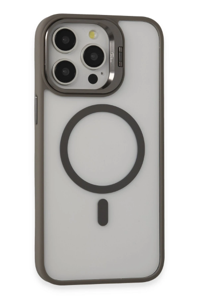 Joko iPhone 14 Pro Kılıf Roblox Lens Magsafe Standlı Kapak - Titan Gri resmi