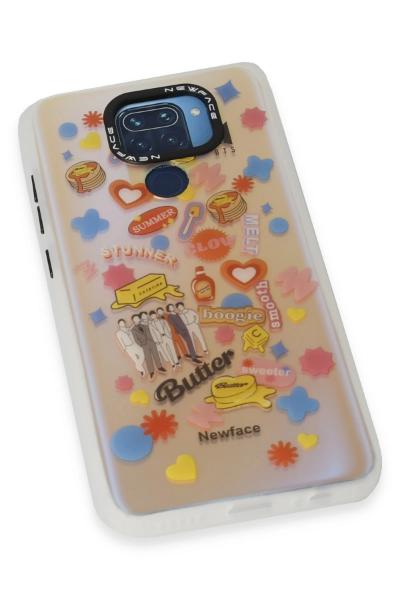 Newface Xiaomi Redmi Note 9 Kılıf Estoril Desenli Kapak - Estoril - 16 resmi