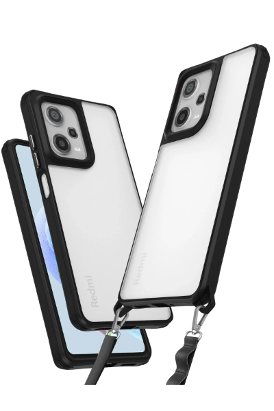 Newface Xiaomi Redmi Note 12 Pro 5G Kılıf Penta Silikon Kılıf - Siyah resmi