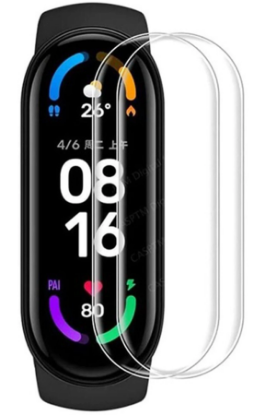 Newface Xiaomi Mi Band 7 Polymer Nano Ekran Koruyucu - Şeffaf resmi
