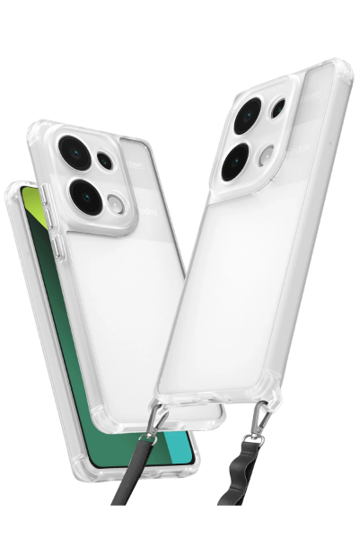Newface Xiaomi Redmi Note 13 Pro 5G Kılıf Penta Silikon Kılıf - Şeffaf resmi