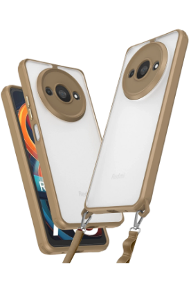 Newface Xiaomi Redmi A3 4G Kılıf Penta Silikon Kılıf - Çöl Titanyum resmi