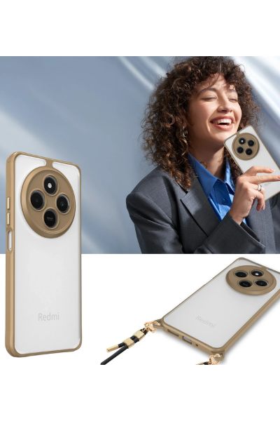 Newface Xiaomi Redmi 14C Kılıf Penta Silikon Kılıf - Şeffaf resmi