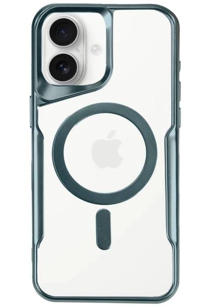 Newface iPhone 16 Plus Kılıf Boyi Magsafe Silikon Kapak - Turkuaz resmi