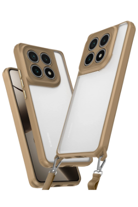 Newface Xiaomi Mi 14T Pro Kılıf Penta Silikon Kılıf - Çöl Titanyum resmi