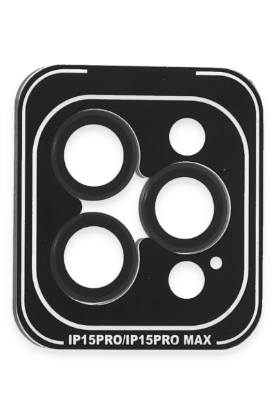 Joko iPhone 15 Pro Max PVD Metal Kamera Lens - Siyah resmi