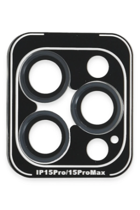 Joko iPhone 15 Pro Max PVD Metal Kamera Lens - Lacivert resmi
