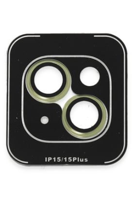 Joko iPhone 15 PVD Metal Kamera Lens - Sarı resmi