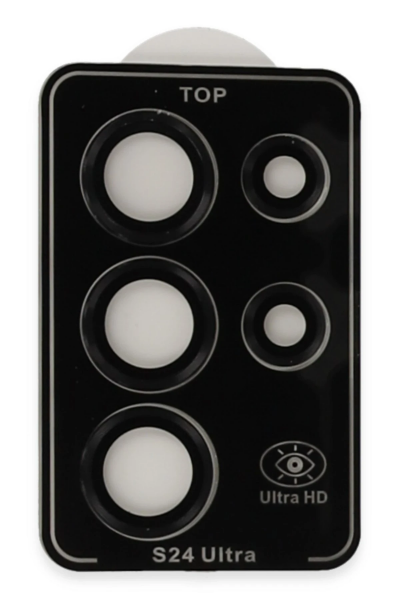 Joko Samsung Galaxy S23 Ultra PVD Metal Kamera Lens - Siyah resmi