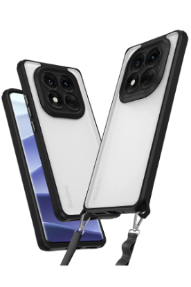 Newface Xiaomi Redmi Note 14 Pro Plus Kılıf Penta Silikon Kılıf - Siyah resmi