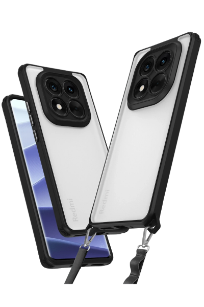 Newface Xiaomi Redmi Note 14 Pro Plus Kılıf Penta Silikon Kılıf - Siyah resmi