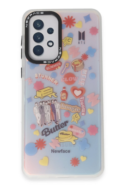 Newface Samsung Galaxy A53 5G Kılıf Estoril Desenli Kapak - Estoril - 16 resmi