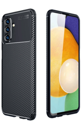 Newface Samsung Galaxy A26 Kılıf Auto Focus Karbon Kapak - Siyah resmi