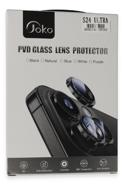 Joko Samsung Galaxy S24 Ultra PVD Metal Kamera Lens - Derin Mor resmi