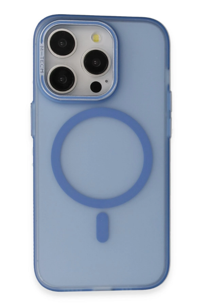 Joko iPhone 14 Pro Frost Standlı Magsafe Kapak - Sierra Blue resmi