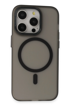 Joko iPhone 14 Pro Max Frost Standlı Magsafe Kapak - Siyah resmi