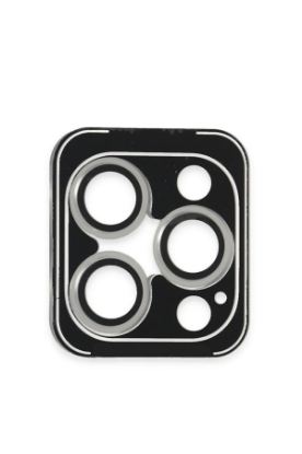 Joko iPhone 16 Pro Max PVD Metal Kamera Lens - Gümüş resmi