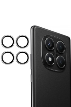 Joko Xiaomi Redmi Note 14 Pro 4G PVD Metal Kamera Lens - Gümüş resmi