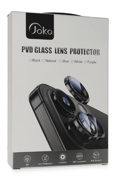 Joko iPhone 15 PVD Metal Kamera Lens - Titan Gri resmi