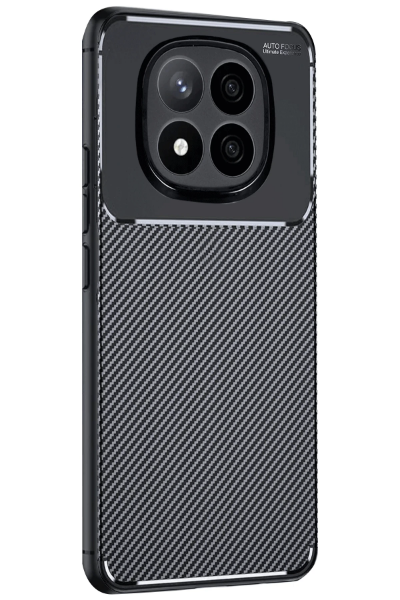 Newface Xiaomi Redmi Note 14 Pro Plus Kılıf Auto Focus Karbon Kapak - Siyah resmi