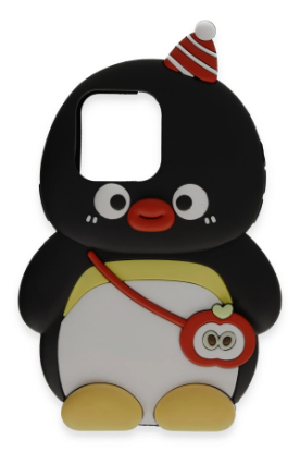 Newface iPhone 15 Pro Kılıf Poky Karakter Silikon Kapak - Desen 12 resmi