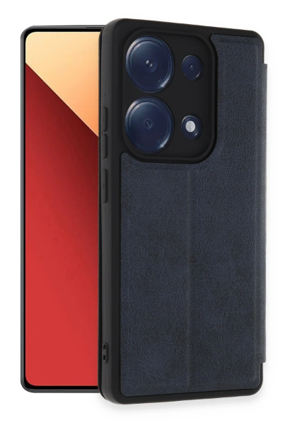 Newface Xiaomi Redmi Note 13 Pro 4G Kılıf Flip Cover - Lacivert resmi
