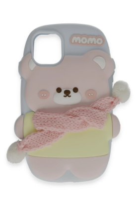 Newface iPhone 15 Pro Max Kılıf Poky Karakter Silikon Kapak - Desen 10 resmi