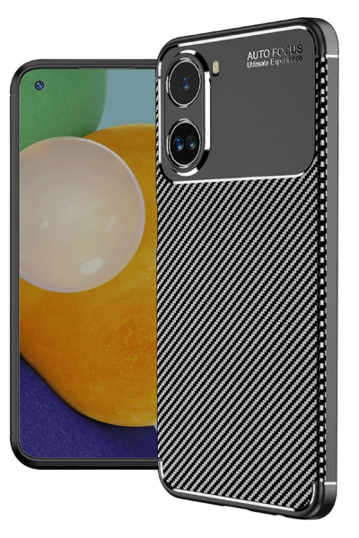 Newface Xiaomi Poco X7 Pro Kılıf Auto Focus Karbon Kapak - Siyah resmi
