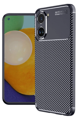 Newface Xiaomi Poco X7 Pro Kılıf Auto Focus Karbon Kapak - Lacivert resmi