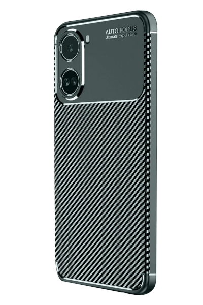 Newface Xiaomi Poco X7 Pro Kılıf Auto Focus Karbon Kapak - Koyu Yeşil resmi