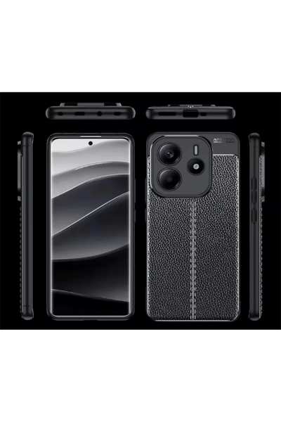 Newface Xiaomi Redmi Note 14 4G Kılıf Auto Focus Kapak - Koyu Yeşil resmi