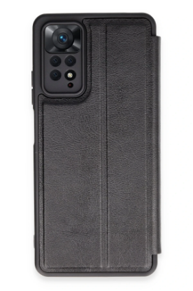 Newface Xiaomi Redmi Note 12 Pro 4G Kılıf Flip Cover - Siyah resmi