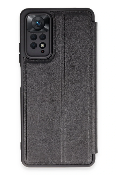 Newface Xiaomi Redmi Note 12 Pro 4G Kılıf Flip Cover - Siyah resmi