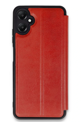 Newface Samsung Galaxy A05 Kılıf Flip Cover - Kırmızı resmi